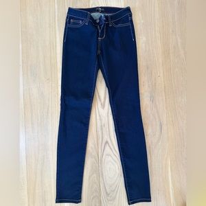 Dark Blue Skinny Jeans XS